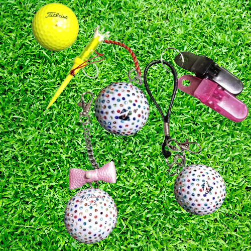 ラインストーンデコゴルフボールアクセサリー BST-001 | HoleinY